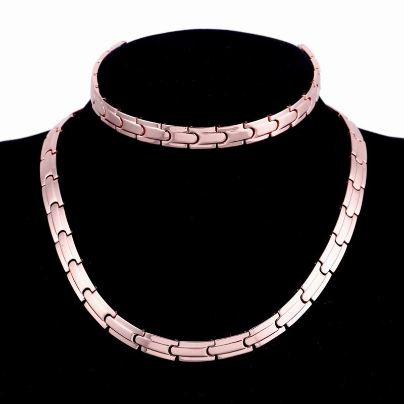 New Stainless Steel Jewelry Sets For Women Boys Energy Germanium Necklace Bracelet Sets
New Stainless Steel Jewelry Sets For Women Boys Energy Germanium Necklace Bracelet Sets