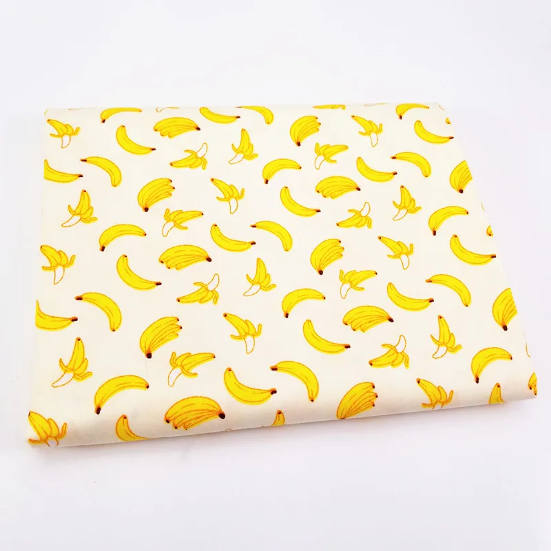 Bananas Printed Cotton kids Fabric Meters for Patchwork Quilting Baby Cribs Cushions Blanket Sewing Material
Bananas Printed Cotton kids Fabric Meters for Patchwork Quilting Baby Cribs Cushions Blanket Sewing Material