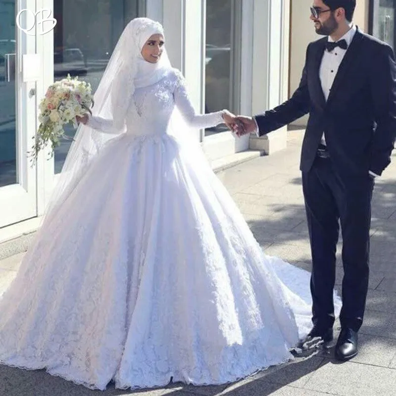 Formal Wedding Dress Long Sleeves Pirncess Lace Beading Muslin Luxury Wedding Gowns Bridal Dresses 2019 New Fashion ZD04
Formal Wedding Dress Long Sleeves Pirncess Lace Beading Muslin Luxury Wedding Gowns Bridal Dresses 2019 New Fashion ZD04