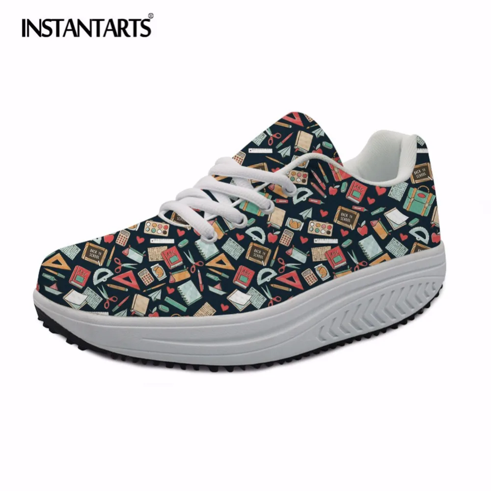 INSTANTARTS Summer Air Mesh Flat Platform Shoes Female Breathable Lace-up Slimming Swing Shoes Girls Ladies Casual Sneaker Shoes
INSTANTARTS Summer Air Mesh Flat Platform Shoes Female Breathable Lace-up Slimming Swing Shoes Girls Ladies Casual Sneaker Shoes