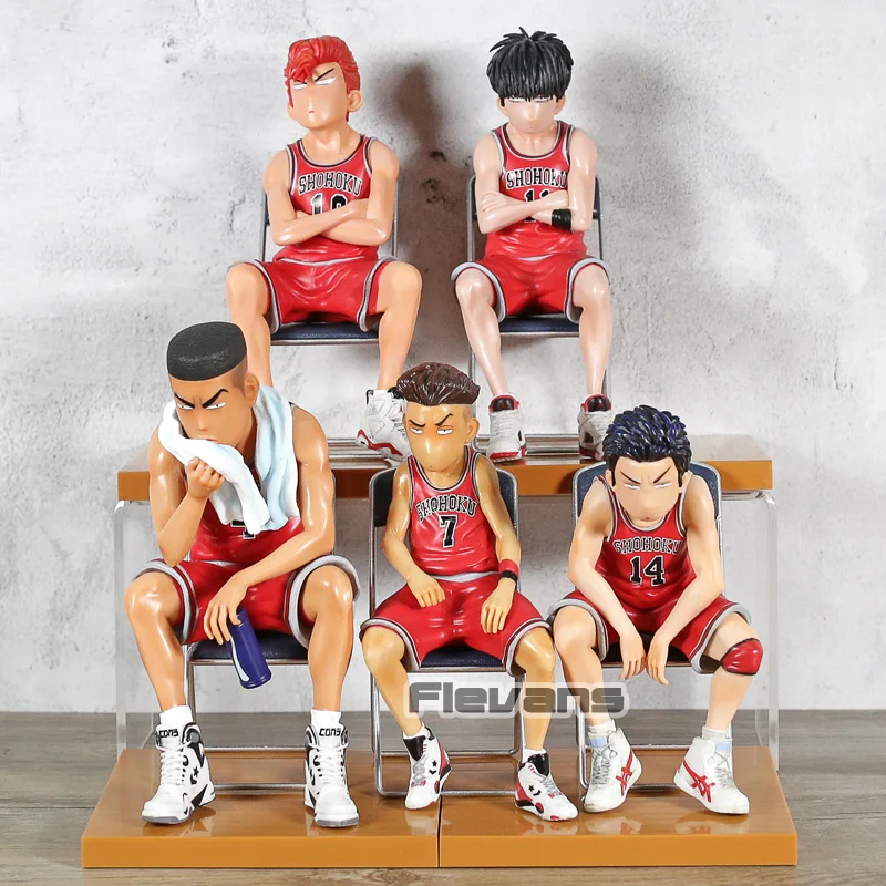 Slam Dunk Hanamichi Sakuragi / Rukawa Kaede / Akagi Takenori / Mitsui Hisashi / Miyagi Ryota PVC Figure Model Toy Collection
Slam Dunk Hanamichi Sakuragi / Rukawa Kaede / Akagi Takenori / Mitsui Hisashi / Miyagi Ryota PVC Figure Model Toy Collection