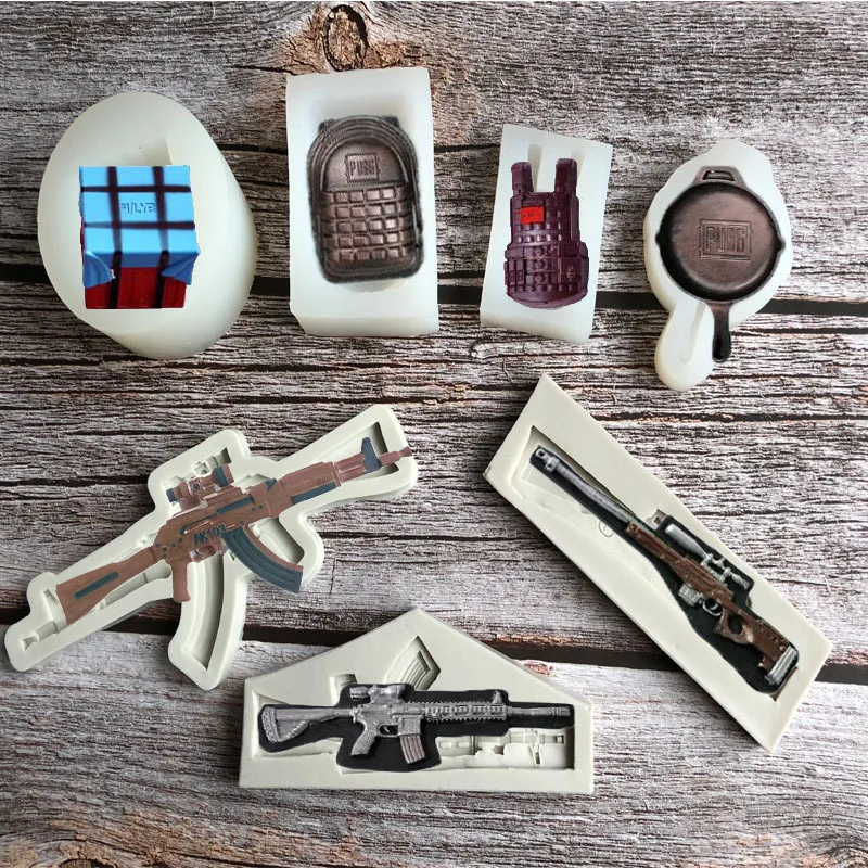 Game Equipment Shape Fondant Cake Silicone Mold Chocolate Candy Molds Ice Cube Pastry Biscuits Mould Baking Cake Decoration Tool
Game Equipment Shape Fondant Cake Silicone Mold Chocolate Candy Molds Ice Cube Pastry Biscuits Mould Baking Cake Decoration Tool