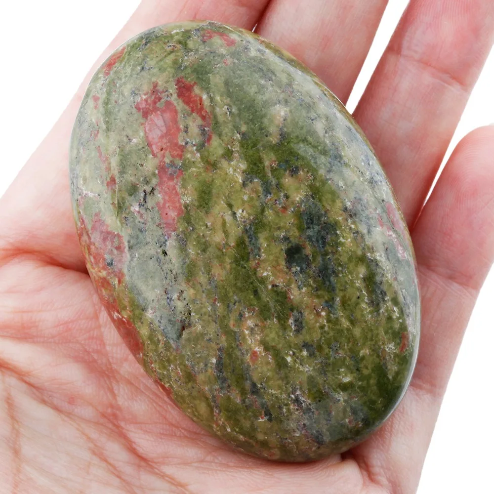 TUMBEELLUWA 1 шт Unakite Овальный пальмовый камень, тревожный камень исцеляющая чакра рейки балансировка
TUMBEELLUWA 1 шт Unakite Овальный пальмовый камень, тревожный камень исцеляющая чакра рейки балансировка
