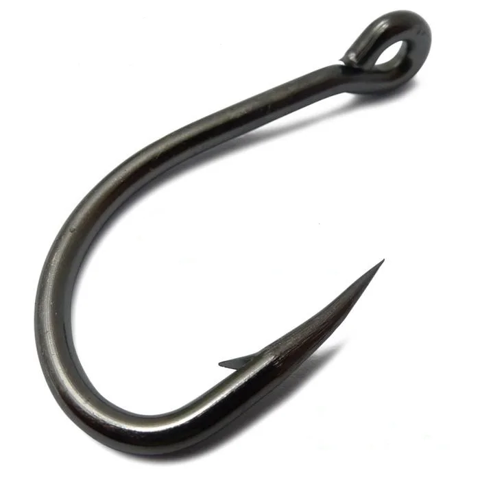 100pcs 9260 Black Offset Sharp Fishing Hooks High Carbon Steel Faultless O'Shaughnessy Fish Hook
100pcs 9260 Black Offset Sharp Fishing Hooks High Carbon Steel Faultless O'Shaughnessy Fish Hook