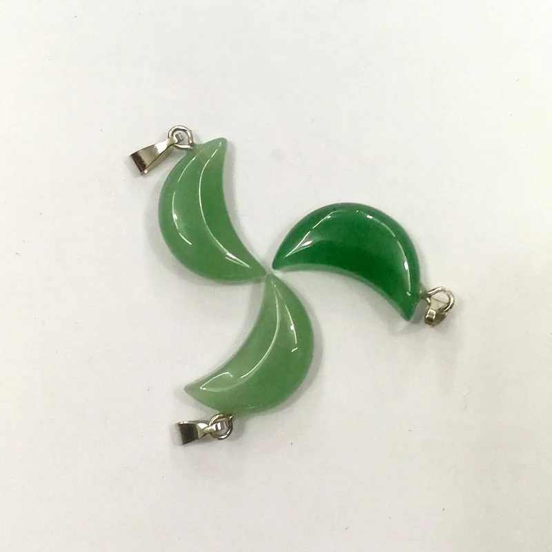 Fashion Aventurine charm natural stone Moon pendants for jewelry making Earrings, necklace accessories 50pcs/lot Free shipping
Fashion Aventurine charm natural stone Moon pendants for jewelry making Earrings, necklace accessories 50pcs/lot Free shipping