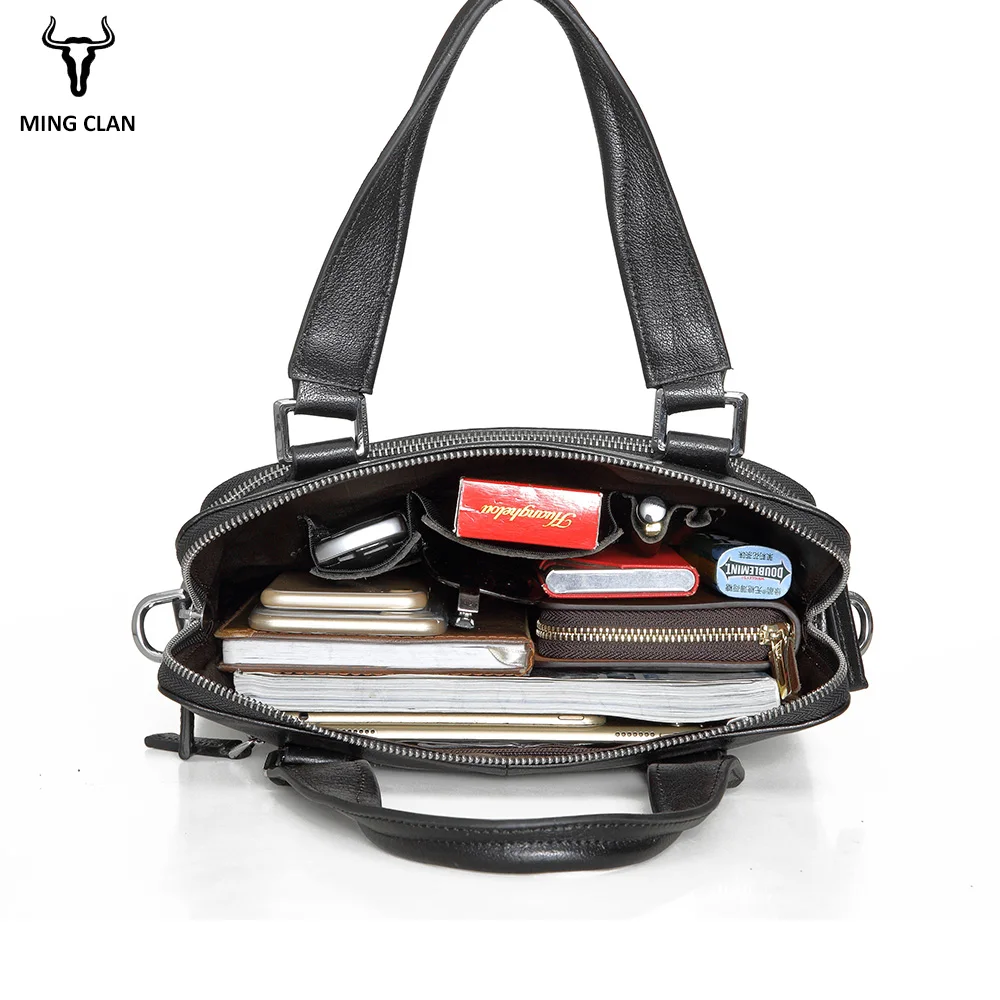 Mingclan Genuine Leather Simple Office Bags Men's Bags Computer Laptop Bag Business Briefcase Crossbody Suitcase Office Work Bag
Mingclan Genuine Leather Simple Office Bags Men's Bags Computer Laptop Bag Business Briefcase Crossbody Suitcase Office Work Bag