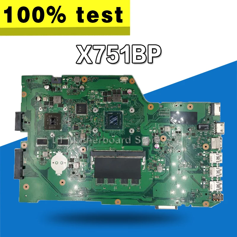 X751BP-4G RAM AMD A6 CPU материнская плата для Asus K751BP X751B материнская плата для ноутбука
X751BP-4G RAM AMD A6 CPU материнская плата для Asus K751BP X751B материнская плата для ноутбука