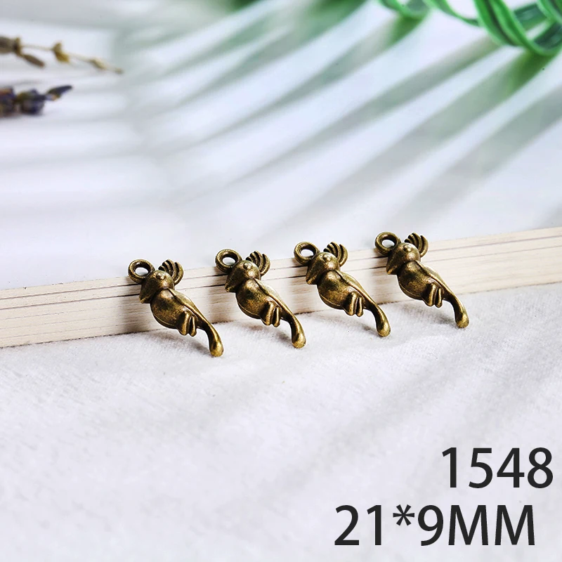 21*9mm 10pcs Double-Sided Bird Parrot Alloy Pendant For Diy Jewelry Making 2 Colors Antique Silver Antique Bronze No.1548
21*9mm 10pcs Double-Sided Bird Parrot Alloy Pendant For Diy Jewelry Making 2 Colors Antique Silver Antique Bronze No.1548