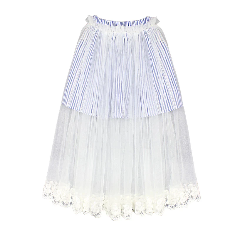 New Summer Autumn Classic Striped Tutu Skirt for Girls Wedding Birthday Party Lace Tulle Skirts Kids Children Ruffle Pettiskirts
New Summer Autumn Classic Striped Tutu Skirt for Girls Wedding Birthday Party Lace Tulle Skirts Kids Children Ruffle Pettiskirts