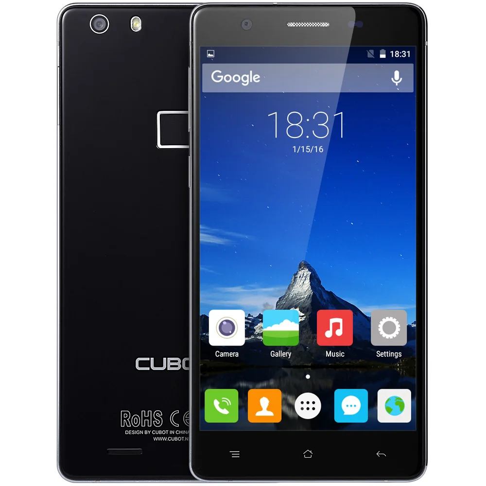 Cubot S550 Pro 4 г Phablet Android 5.1 5.5 "2.5D Arc Экран MT6735 ядра 3 ГБ Оперативная память 16