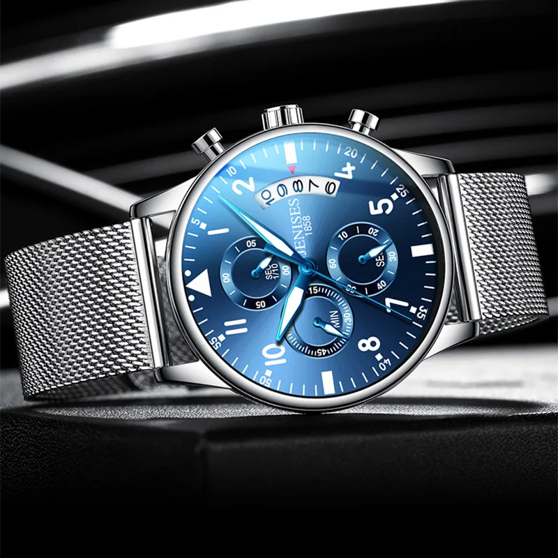 Men Wrist Watch 2019 Man Business Watches Chronograph Luxury Brand Male Clock Quartz Wristwatch Watch For Men Relogio Masculino
Men Wrist Watch 2019 Man Business Watches Chronograph Luxury Brand Male Clock Quartz Wristwatch Watch For Men Relogio Masculino