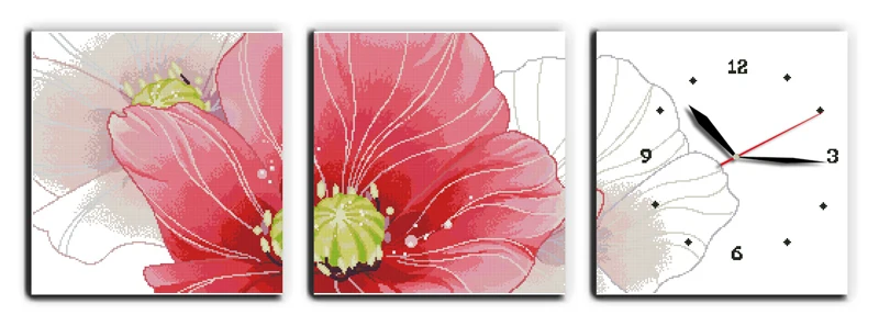 Corn poppy cross stitch kit 14ct 11ct count print canvas wall clock stitching embroidery DIY handmade needlework
Corn poppy cross stitch kit 14ct 11ct count print canvas wall clock stitching embroidery DIY handmade needlework