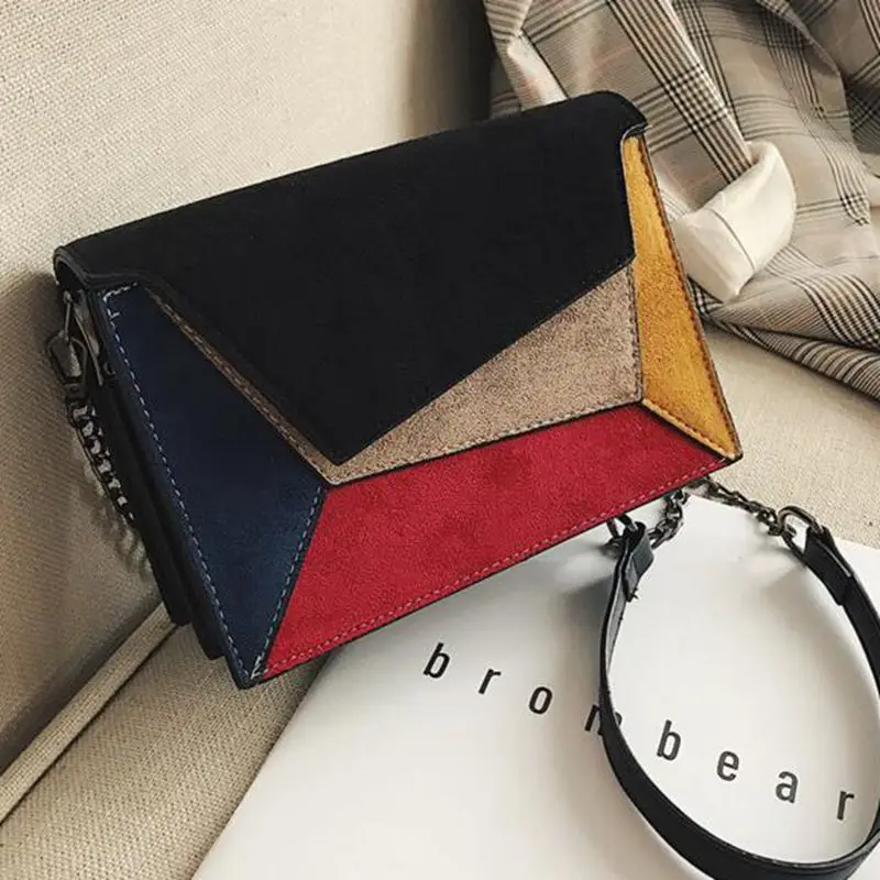 Fashion Quality Leather Patchwork Women Messenger Bag Female Chain Strap Shoulder Bag Small Criss-Cross Ladies' Flap Bag LL359
Fashion Quality Leather Patchwork Women Messenger Bag Female Chain Strap Shoulder Bag Small Criss-Cross Ladies' Flap Bag LL359