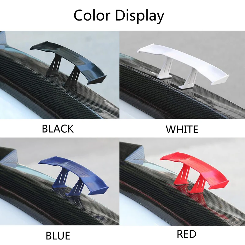 For General Car tail mini spoiler modified gt small tailwing mini with no punch in the ABS spoiler character decoration
For General Car tail mini spoiler modified gt small tailwing mini with no punch in the ABS spoiler character decoration
