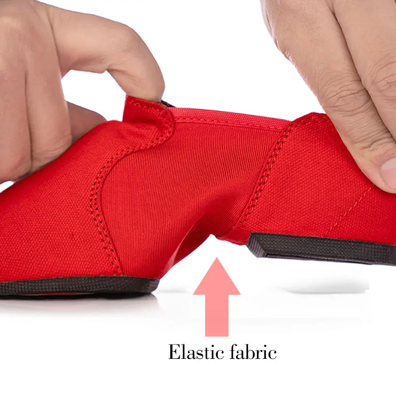 Women Jazz Shoes Ballet Flats Dance Shoes Girls Canvas Children Red Black Rubber Sole Kids Woman's Dancing Sneakers Wholesale
Women Jazz Shoes Ballet Flats Dance Shoes Girls Canvas Children Red Black Rubber Sole Kids Woman's Dancing Sneakers Wholesale