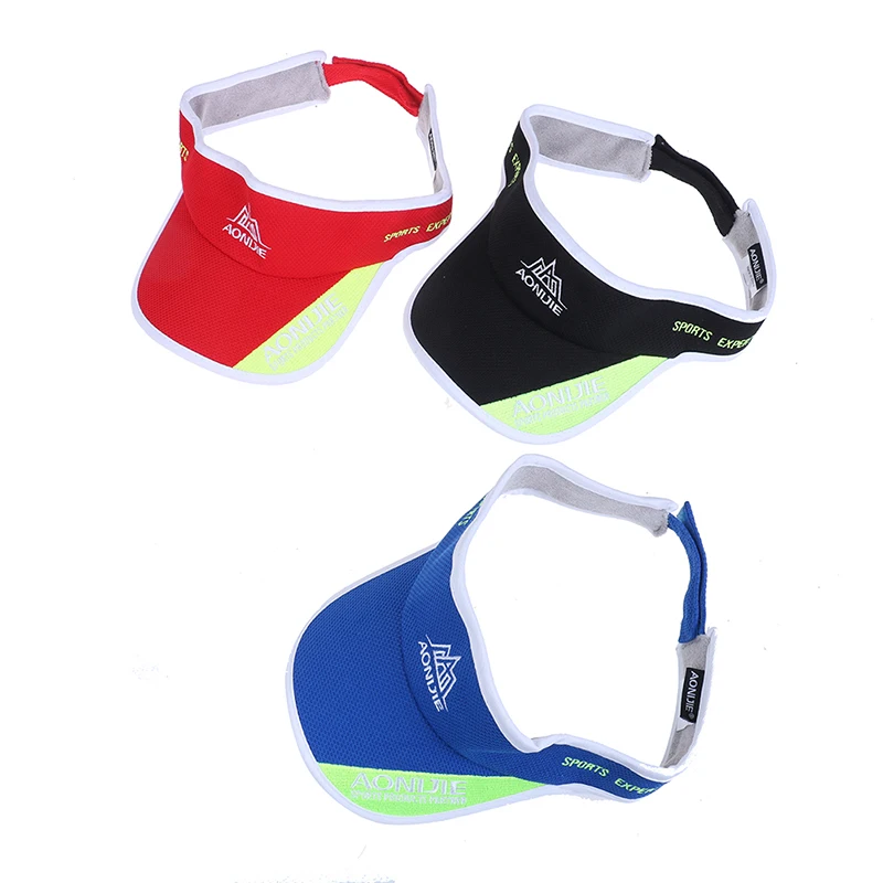 

1pc Quick Dry Running Hat Golf Tennis Women Men Summer Outdoor Sport Marathon Visor Cap Ultralight UV