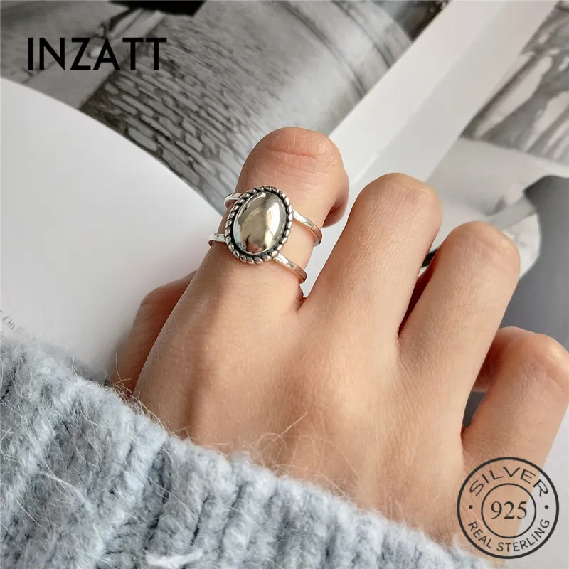 INZATT Real 925 Sterling Silver Minimalist Vintage Matte Oval Openwork Ring For Fashion Women 2018 Fine Jewelry Accessories gift
INZATT Real 925 Sterling Silver Minimalist Vintage Matte Oval Openwork Ring For Fashion Women 2018 Fine Jewelry Accessories gift