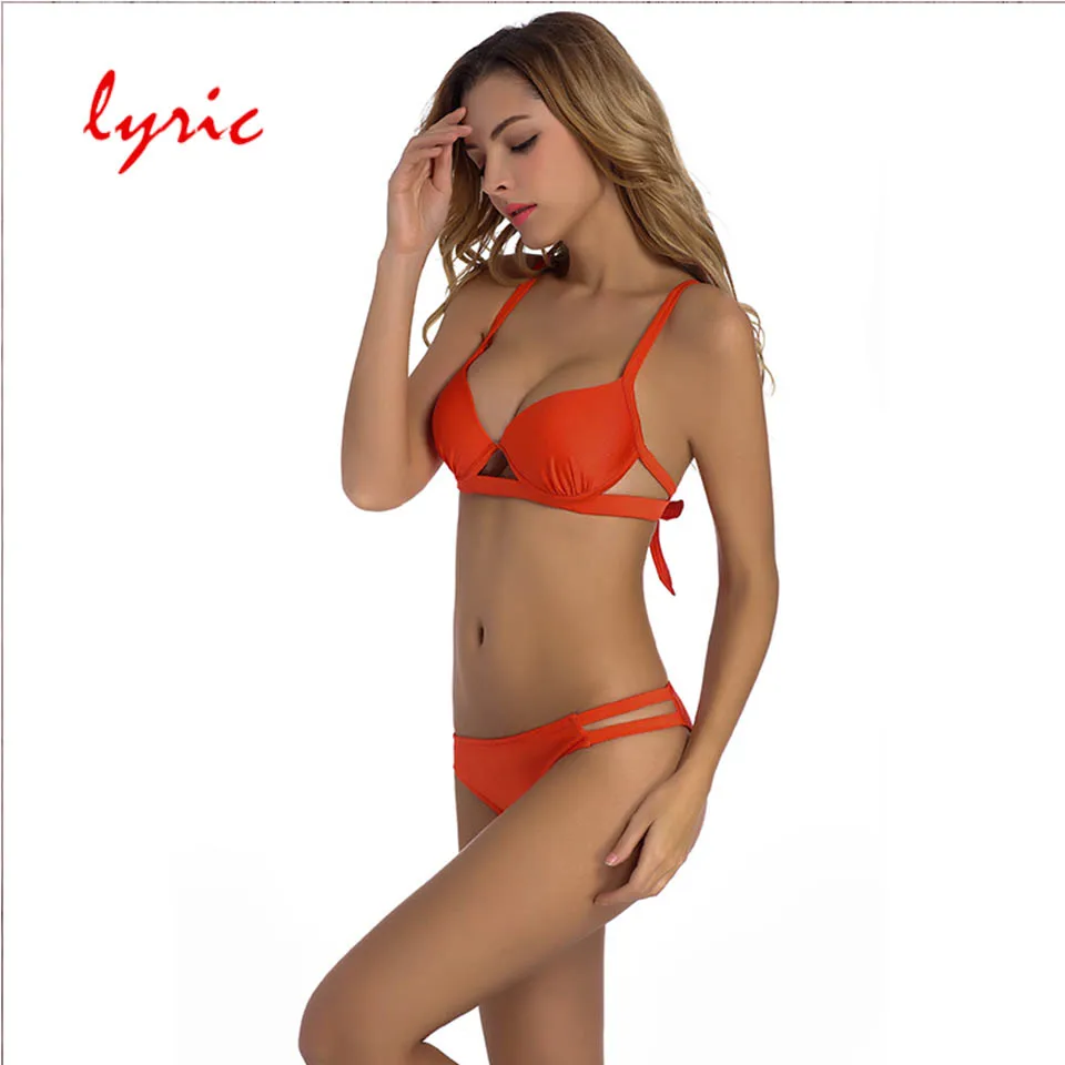 Lyric 2019 Newest Swimwear Bikinis Women Swimsuit Female Summer Sexy Hot Solid Bikini Set Beach Swim Wear Bathing Suits Biquini
Lyric 2019 Newest Swimwear Bikinis Women Swimsuit Female Summer Sexy Hot Solid Bikini Set Beach Swim Wear Bathing Suits Biquini