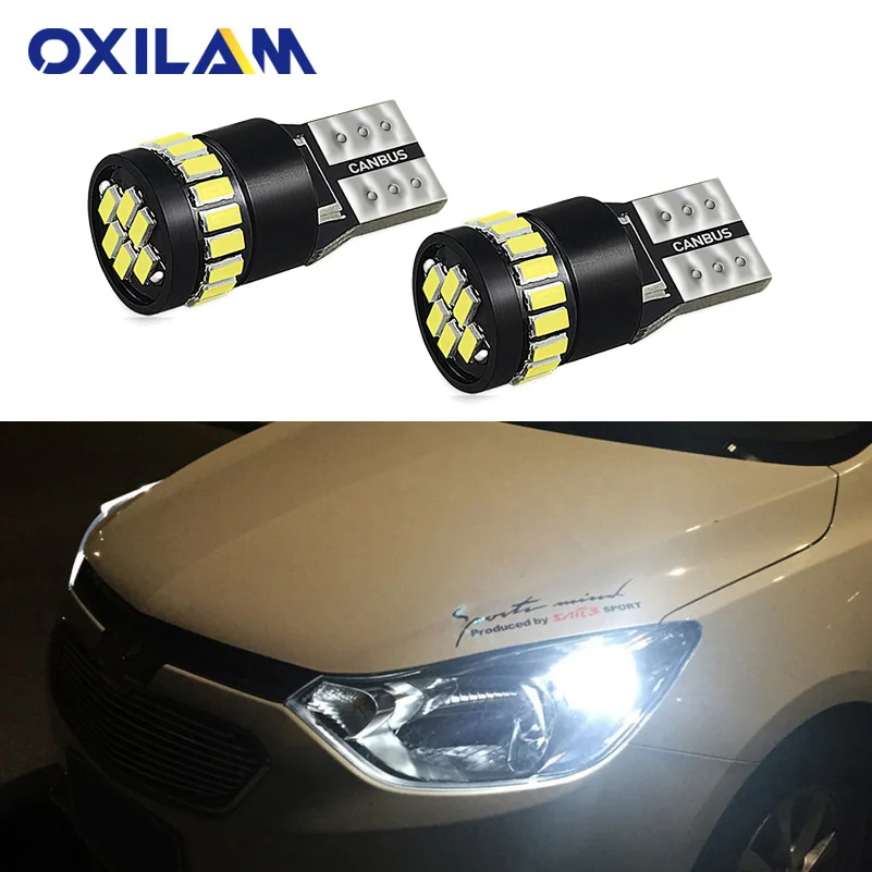 OXILAM 2x T10 LED Lamp W5W LED Canbus Parking Light for Peugeot 206 207 307 308 407 2008 3008 Auto Interior Lights White Yellow
OXILAM 2x T10 LED Lamp W5W LED Canbus Parking Light for Peugeot 206 207 307 308 407 2008 3008 Auto Interior Lights White Yellow