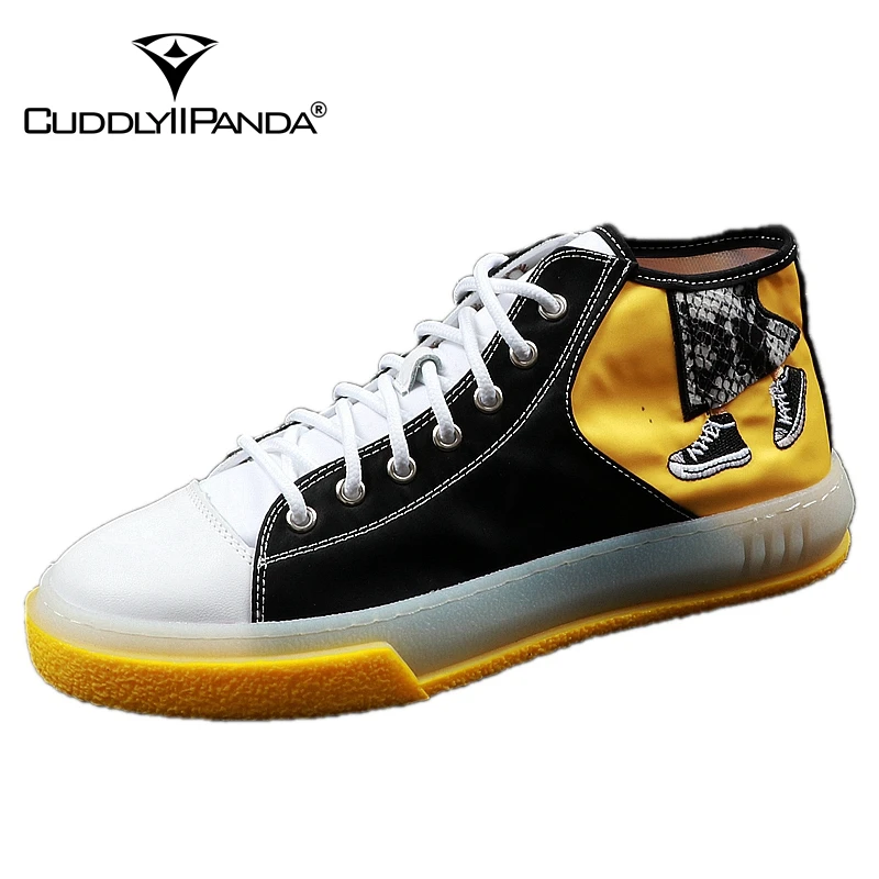 CuddlyIIPanda New Arrival Men Fashion Casual Shoes Summer Leather Graffiti Print High Top Male Youth Trending Sneakers
CuddlyIIPanda New Arrival Men Fashion Casual Shoes Summer Leather Graffiti Print High Top Male Youth Trending Sneakers