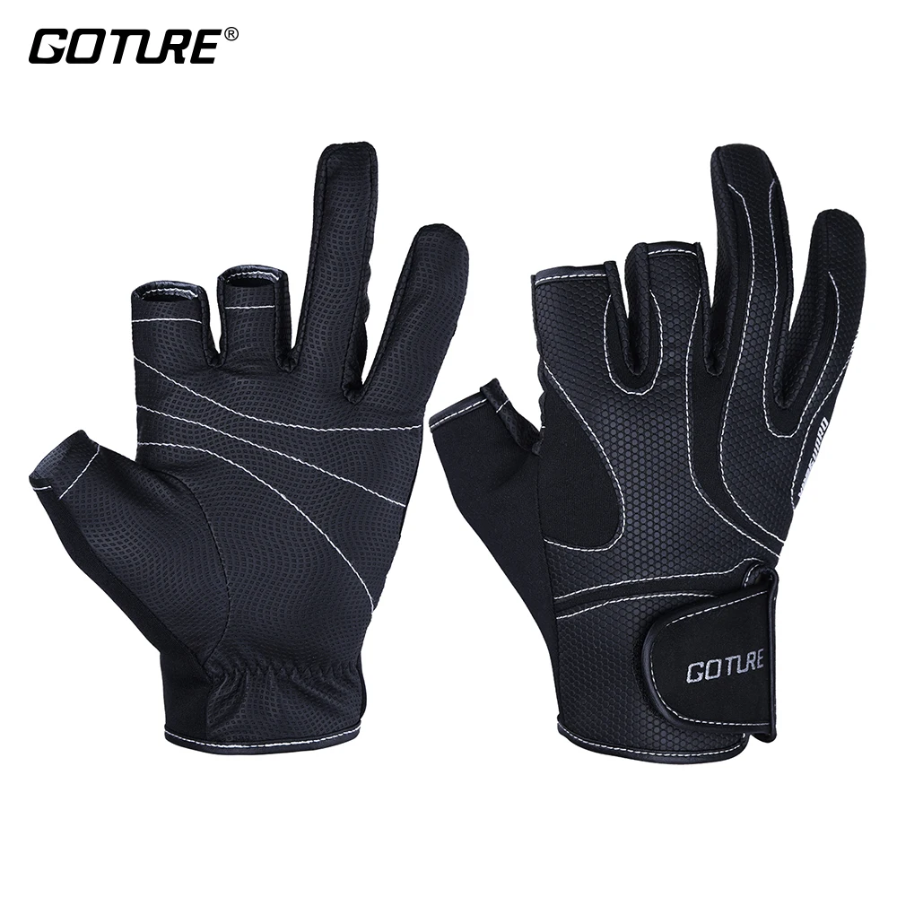 Goture VANGUARD Winter Fishing Gloves Men/Women 3-Cut Fingers Neoprene&PU Anti-slip Breathable Glove for Fishing Hunting Outdoor
Goture VANGUARD Winter Fishing Gloves Men/Women 3-Cut Fingers Neoprene&PU Anti-slip Breathable Glove for Fishing Hunting Outdoor