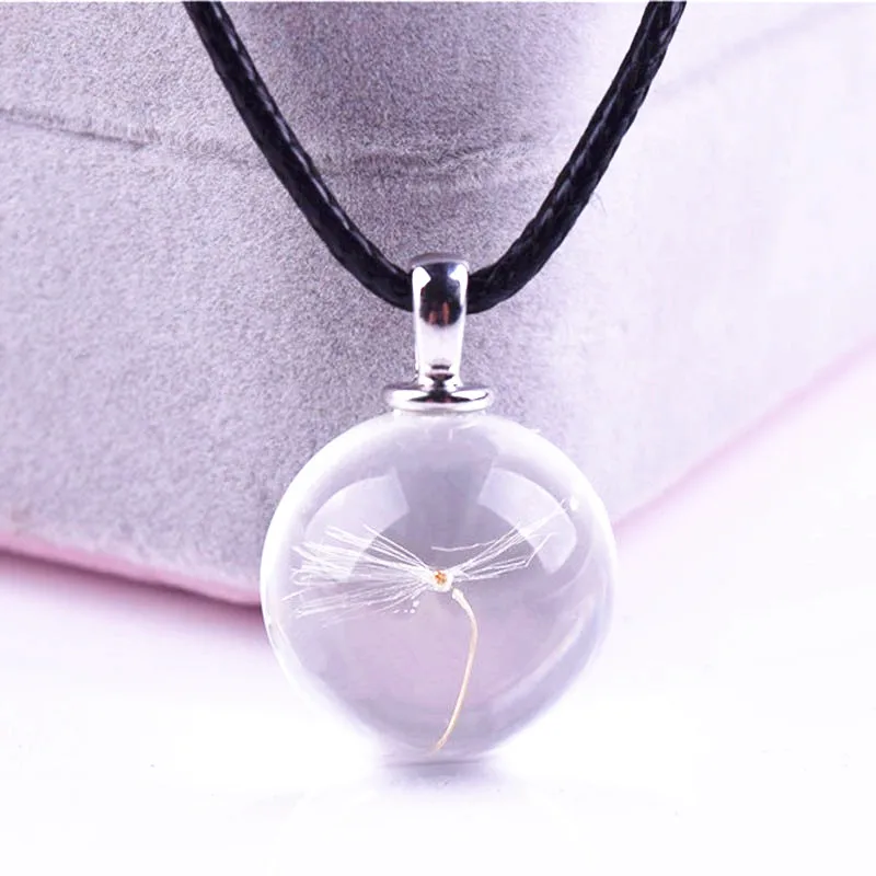 1pcs/lot 18mm Ball Real Dandelion Necklace.Make Real dandelion seed in glass, Long Chain Fashion necklace charm
1pcs/lot 18mm Ball Real Dandelion Necklace.Make Real dandelion seed in glass, Long Chain Fashion necklace charm