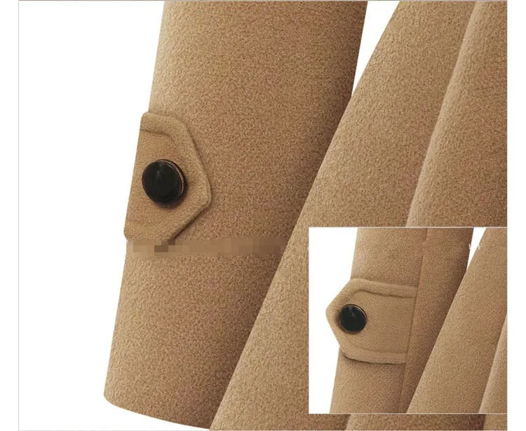 Fur Collar Double-breasted Winter Coat Women Woolen Coats Warm Especially Female Overcoat Belt Women's Long Coat Wool Sobretudo
Fur Collar Double-breasted Winter Coat Women Woolen Coats Warm Especially Female Overcoat Belt Women's Long Coat Wool Sobretudo