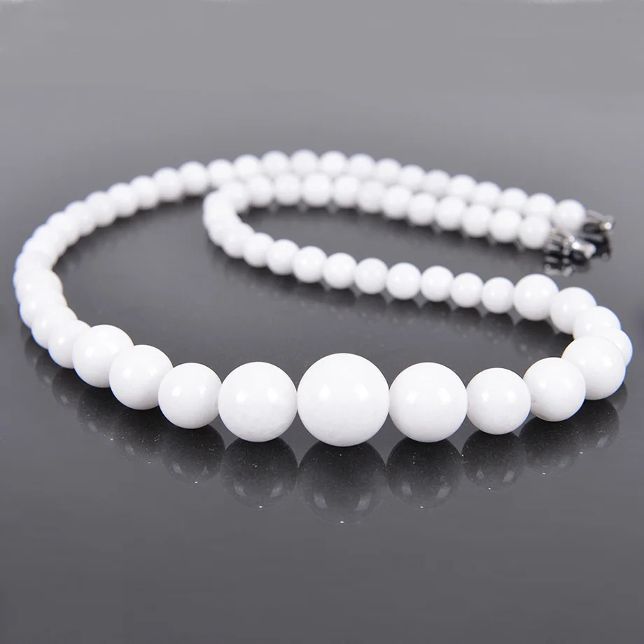 Fashion Round Bead Green Jad Long Necklace Natural Stone 4-14mm Yoga Balance Reiki Healing Women Jewelry T001
Fashion Round Bead Green Jad Long Necklace Natural Stone 4-14mm Yoga Balance Reiki Healing Women Jewelry T001