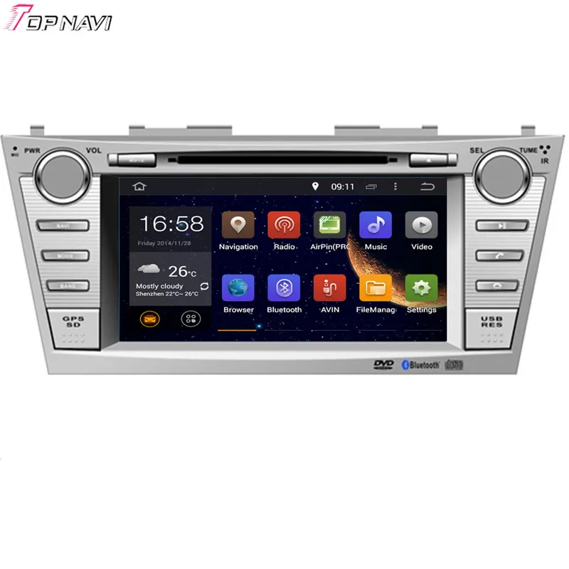 TOPNAVI 8 ''Octa Core 4 Гб RAM Android 6,0 автомобильное радио стерео GPS для TOYOTA CAMRY 2007 2008 2009 2010 2011 аудио DVD плеер
TOPNAVI 8 ''Octa Core 4 Гб RAM Android 6,0 автомобильное радио стерео GPS для TOYOTA CAMRY 2007 2008 2009 2010 2011 аудио DVD плеер