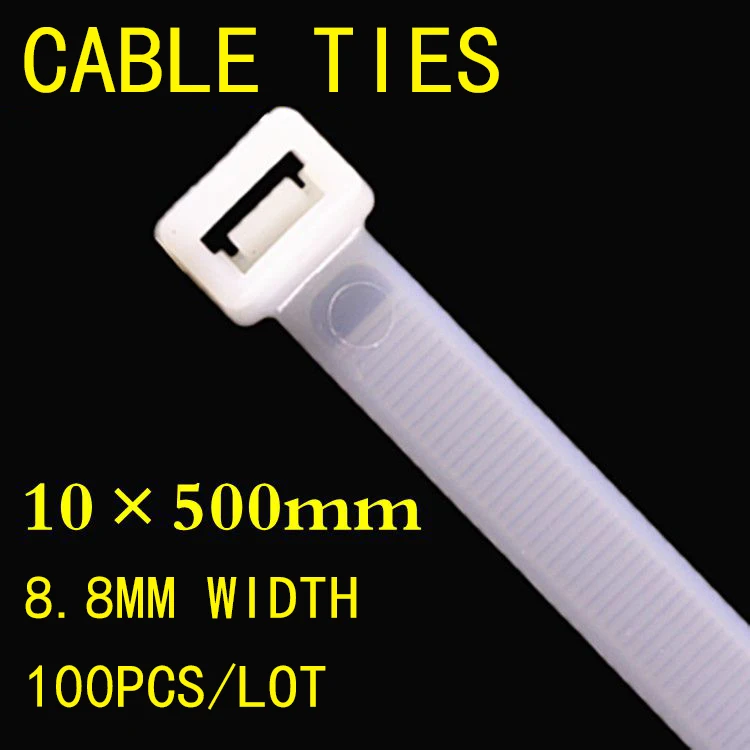 10*500mm National Standard 8.8mm Width White/Black Fixed Wire Wire Harness Fixed Pedestal 100pcs/lot
10*500mm National Standard 8.8mm Width White/Black Fixed Wire Wire Harness Fixed Pedestal 100pcs/lot