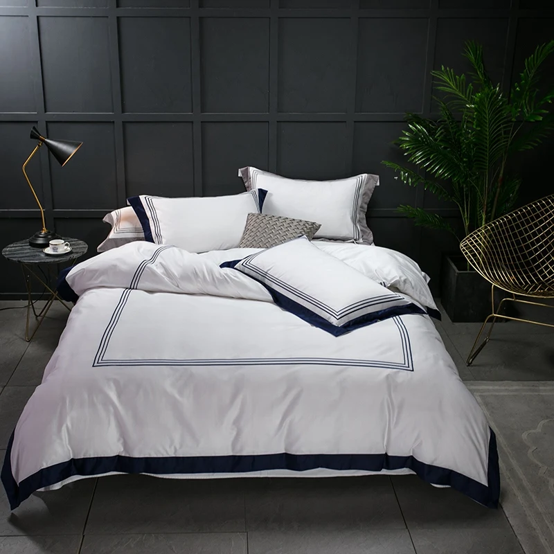 TUTUBIRD-Luxury Egyptian Cotton Duvet Covers Hotel Solid white Bedding Sets Embrodierd bed sheet bedspread 4 pcs bed linen
TUTUBIRD-Luxury Egyptian Cotton Duvet Covers Hotel Solid white Bedding Sets Embrodierd bed sheet bedspread 4 pcs bed linen