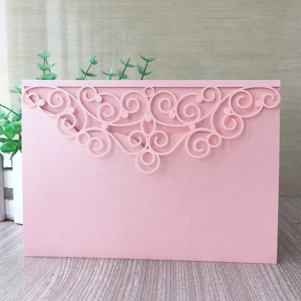 50Pcs/Lot Exquisite Lace Wedding&Engagement Invitation Card Greeting Blessing Card Sweet Birthday Party Decorative
50Pcs/Lot Exquisite Lace Wedding&Engagement Invitation Card Greeting Blessing Card Sweet Birthday Party Decorative