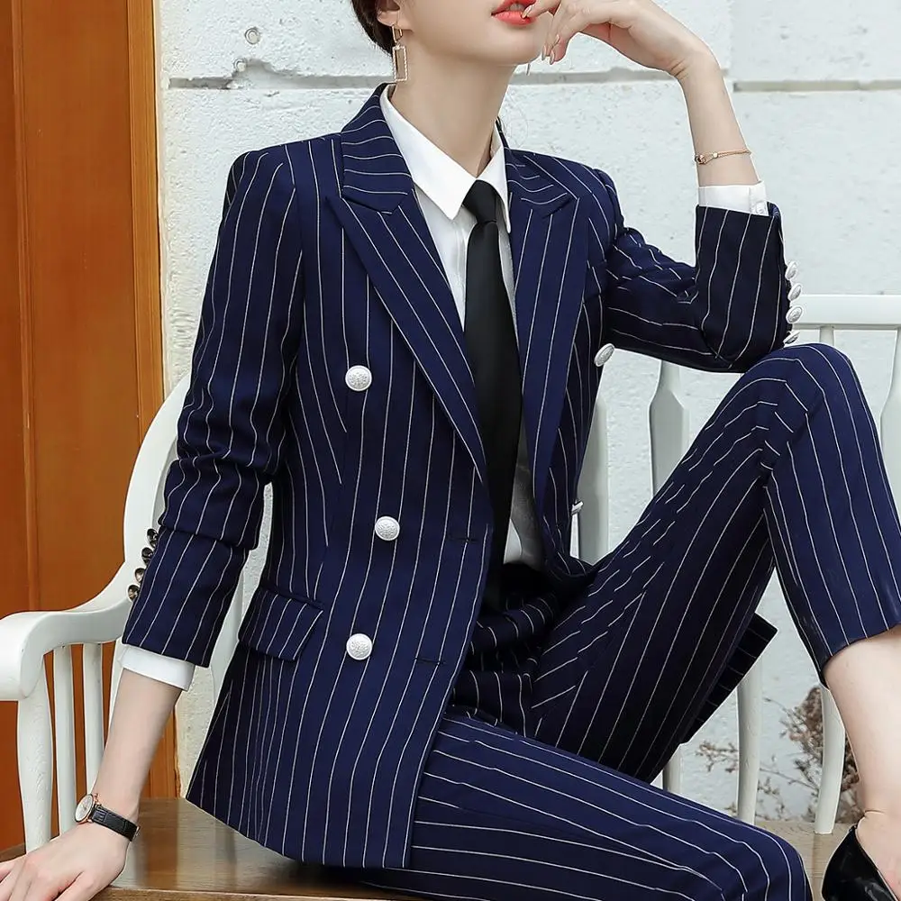 striped blazer women girl jackets for office lady airplane hotel outwear work Coat plus size 5XL
striped blazer women girl jackets for office lady airplane hotel outwear work Coat plus size 5XL