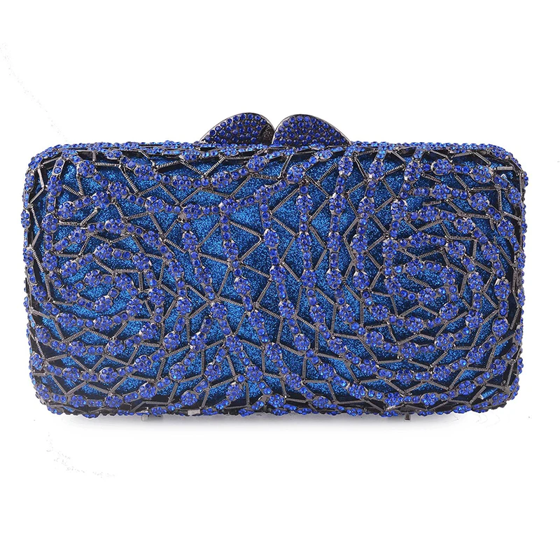 Hollow Out 3 Kinds Golden Metal Women's Bag Clutch Handbags Blue Crystal Ladies Dinner Evening Clutches Female Banquet Clutch
Hollow Out 3 Kinds Golden Metal Women's Bag Clutch Handbags Blue Crystal Ladies Dinner Evening Clutches Female Banquet Clutch