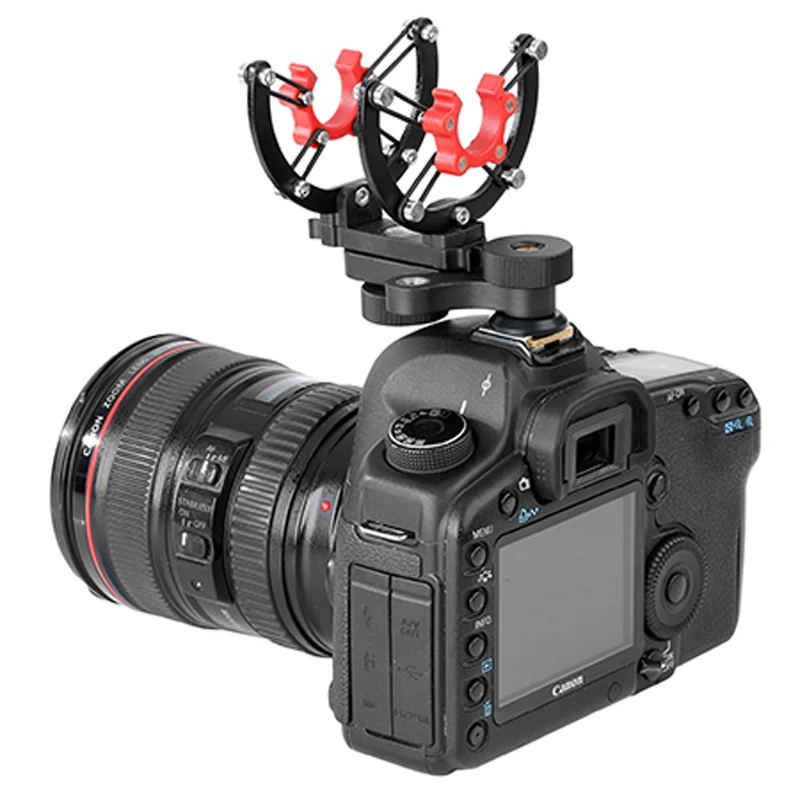 BOYA ударное крепление 20-22 мм амортизирующее для микрофона Rode NTG1 NTG2 NTG3 NTG4 + Sony Digital SLR