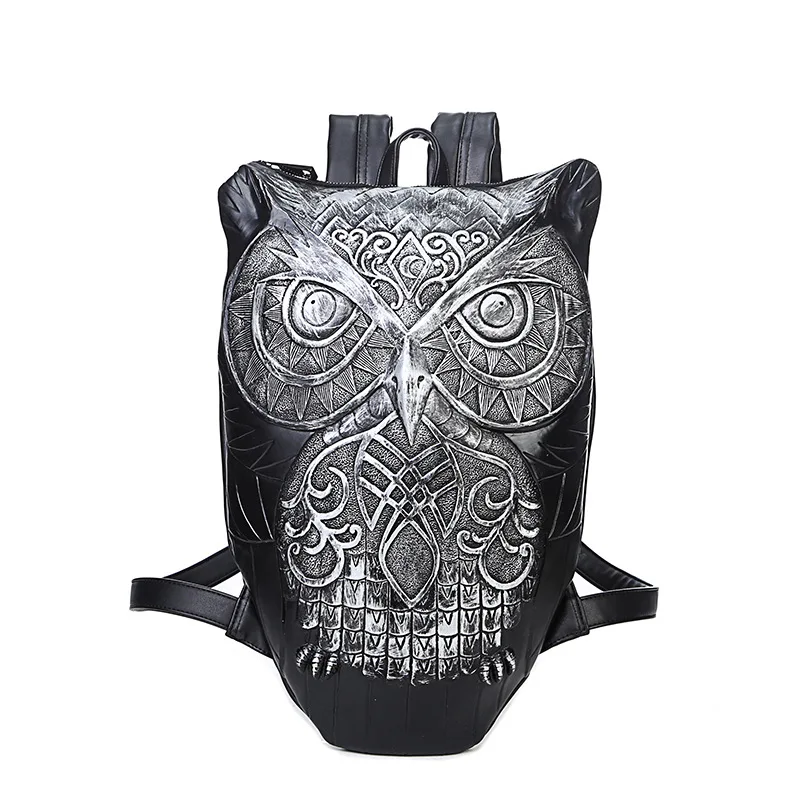 Women Backpack 2017 Cool Black PU Leather Cute 3D Owl Backpack Female Hot Sale Women Bag School Bags For Teenagers Sac A Dos
Women Backpack 2017 Cool Black PU Leather Cute 3D Owl Backpack Female Hot Sale Women Bag School Bags For Teenagers Sac A Dos