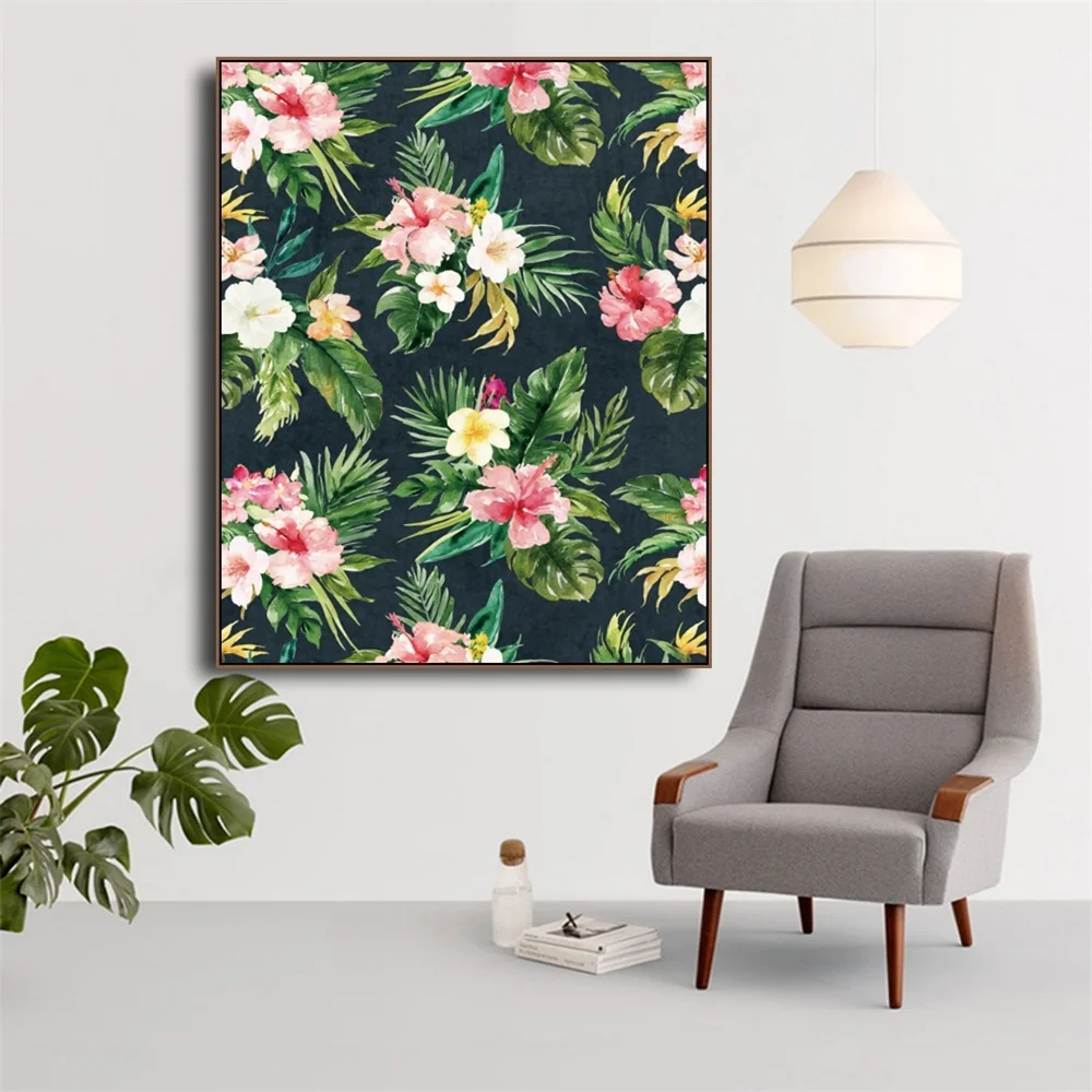 Laeacco Canvas Calligraphy Painting Tropical Green Leaves Flower Posters and Prints Wall Art Picture Living Room Home Decoration
Laeacco Canvas Calligraphy Painting Tropical Green Leaves Flower Posters and Prints Wall Art Picture Living Room Home Decoration