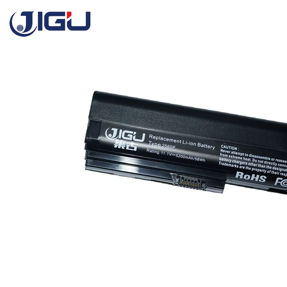 Аккумулятор JIGU для ноутбука Hp EliteBook 2560p 2570P QK644AA QK645AA SX06 SX06XL SX09 HSTNN DB2M|battery for hp|laptop