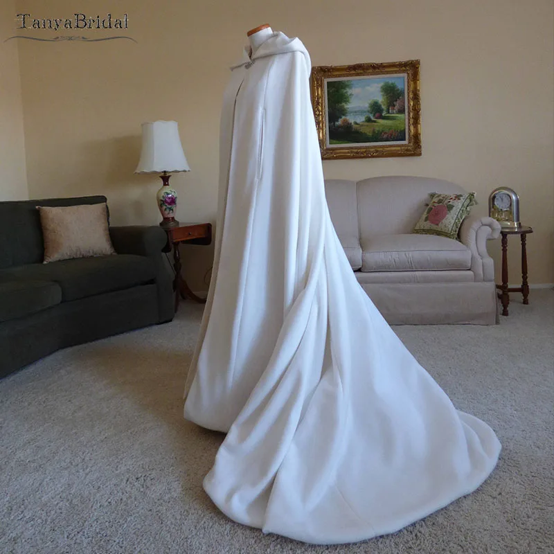 Long Bridal Cape with Train Wedding Cape Cloak Ivory White Hooded Long Cape Bridal Cover Up Wedding Outerwear Hand made DJ025
Long Bridal Cape with Train Wedding Cape Cloak Ivory White Hooded Long Cape Bridal Cover Up Wedding Outerwear Hand made DJ025