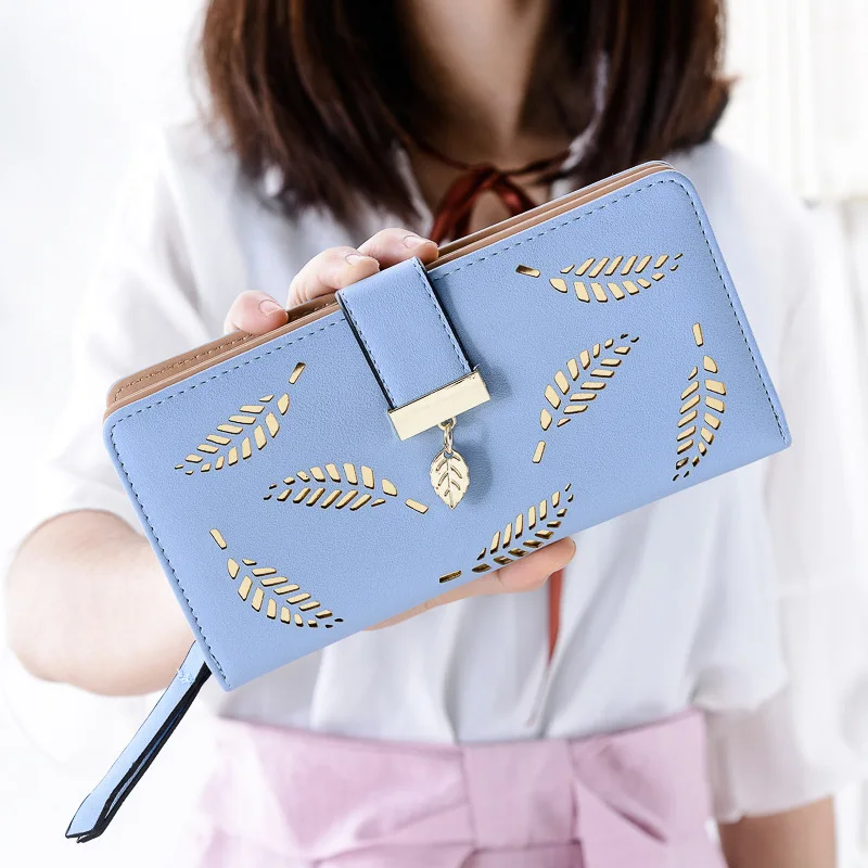 2020 Women Wallet Purse Female Long Wallet Soft PU Leather Hollow Pouch Handbag For Girl Coin Purse Card Holders Drop Shipped
2020 Women Wallet Purse Female Long Wallet Soft PU Leather Hollow Pouch Handbag For Girl Coin Purse Card Holders Drop Shipped
