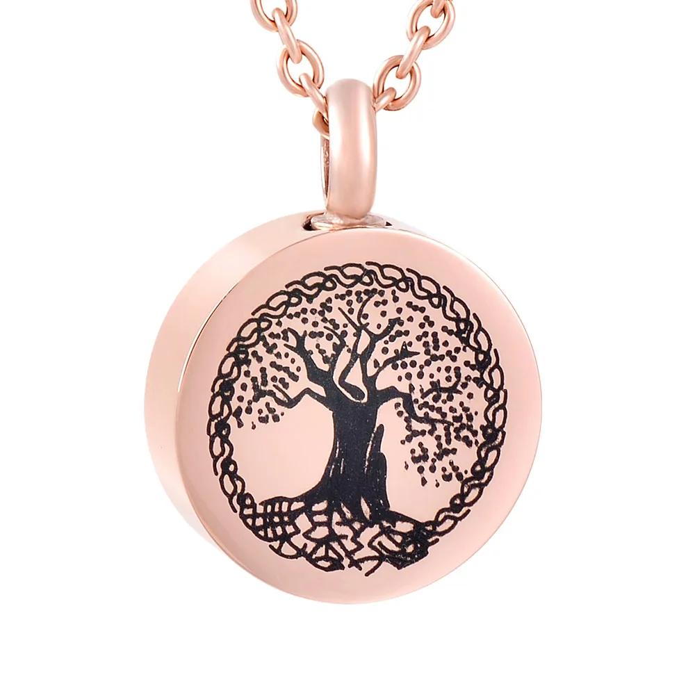 IJD9795 Tree of Life Stainless Steel Round Cremation Pendant Memorial Necklace Ashes Urn Pet/Human Keepsake Men Women Jewelry
IJD9795 Tree of Life Stainless Steel Round Cremation Pendant Memorial Necklace Ashes Urn Pet/Human Keepsake Men Women Jewelry