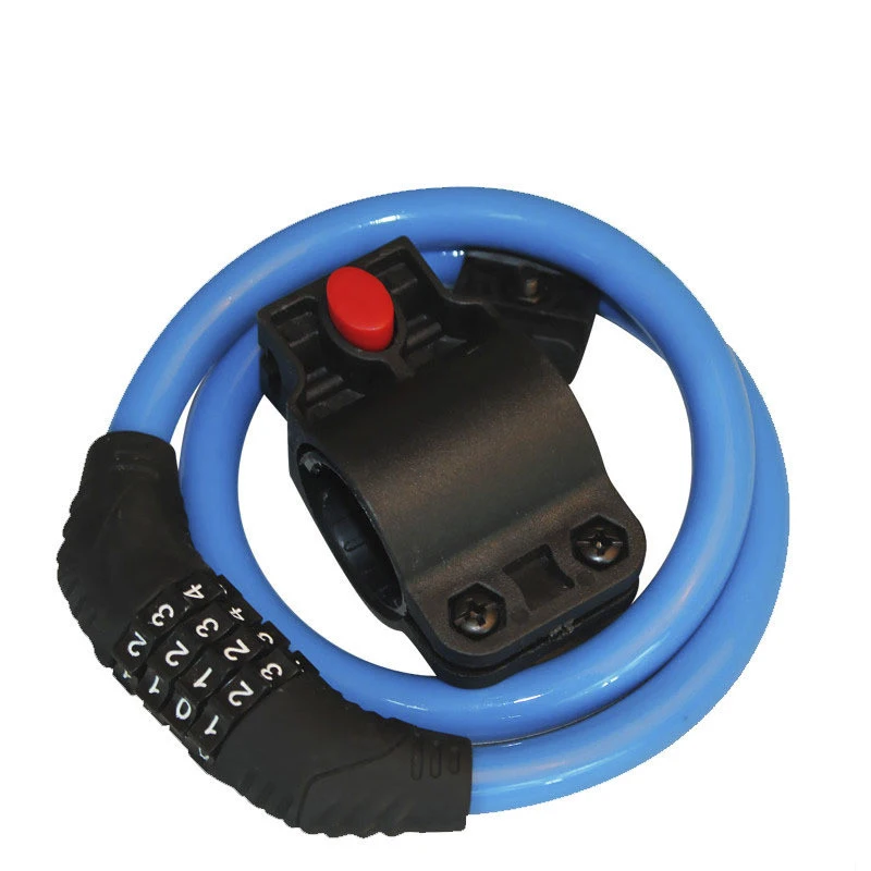 4 Digit Password Bike Lock 360 Roation Security Steel Cycling Cable Anti-Theft Wire Lock with Holder Bicycle Accessories
4 Digit Password Bike Lock 360 Roation Security Steel Cycling Cable Anti-Theft Wire Lock with Holder Bicycle Accessories