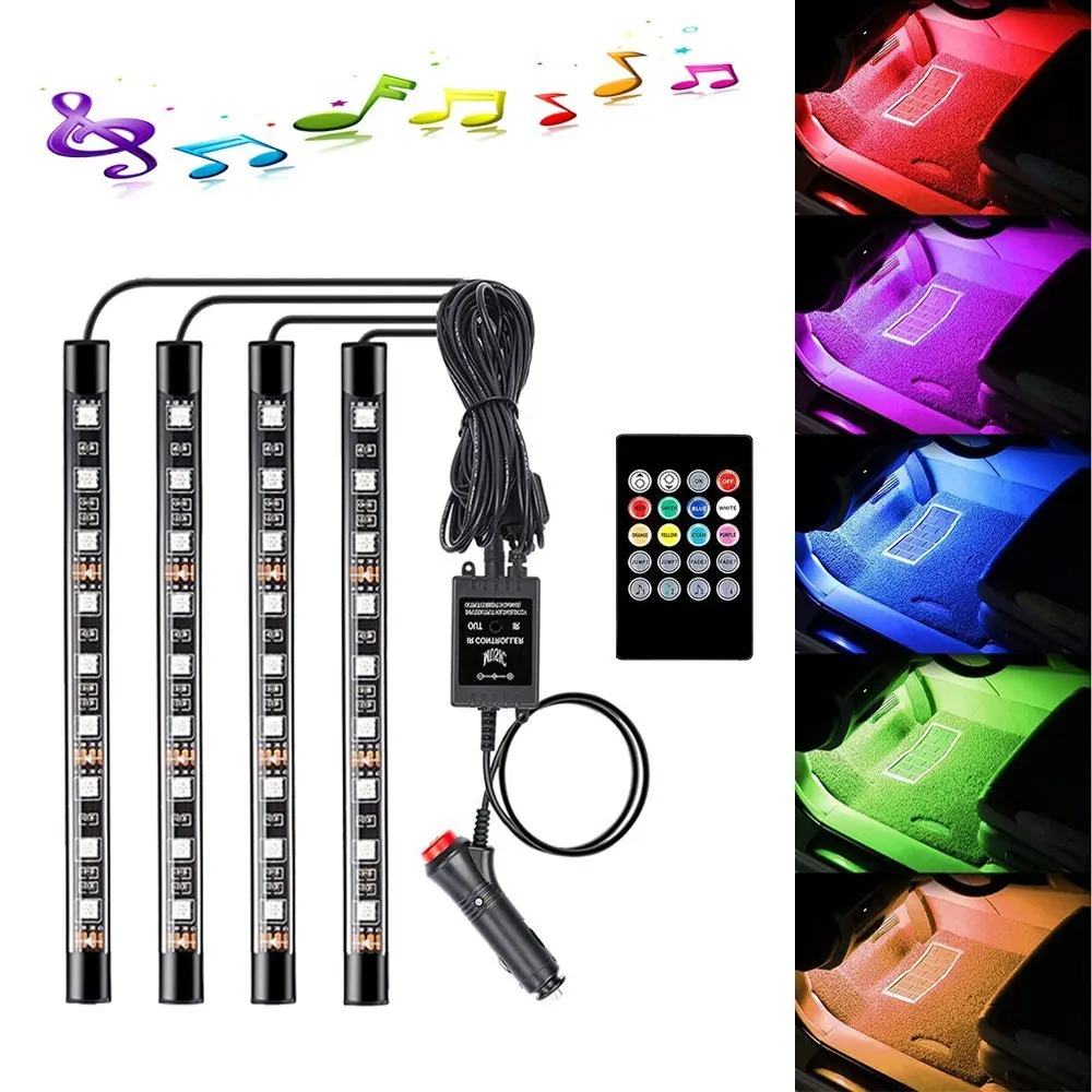 Подсветка для салона автомобиля 36 светодиодов 12 В постоянного тока|led strip light|led light