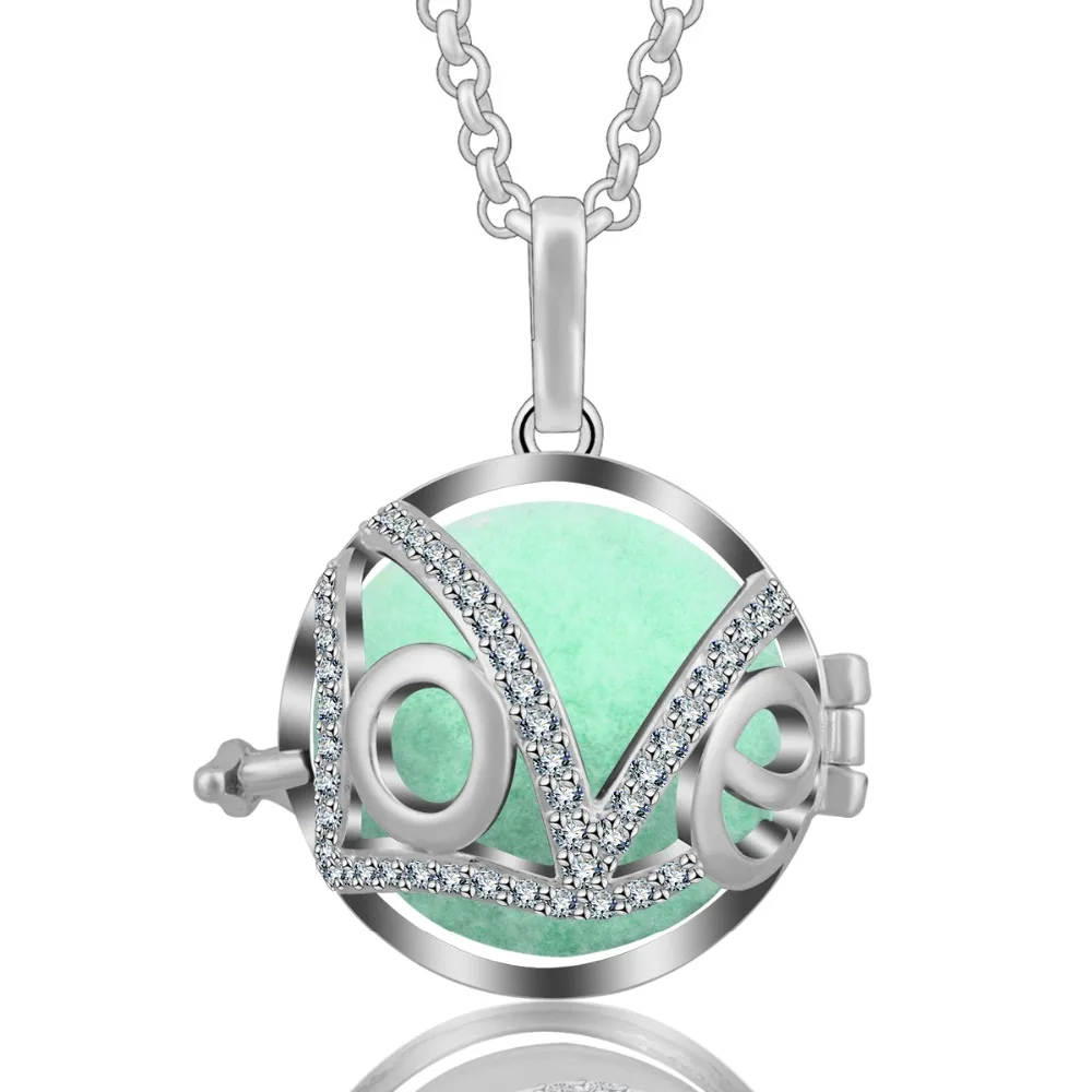 Eudora Hollow Crystal LOVE Aromatherapy Perfume Harmony Floating Locket Cage Essential Oils Pendant Necklace with 10pcs Pompon
Eudora Hollow Crystal LOVE Aromatherapy Perfume Harmony Floating Locket Cage Essential Oils Pendant Necklace with 10pcs Pompon