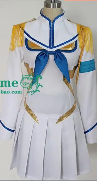 Модный костюм для косплея Kill la Kill, Satsuki Kiryuin, косплей, белый костюм для косплея Kill la Kill, костюм на Хэллоуин с бесплатными носками
Модный костюм для косплея Kill la Kill, Satsuki Kiryuin, косплей, белый костюм для косплея Kill la Kill, костюм на Хэллоуин с бесплатными носками