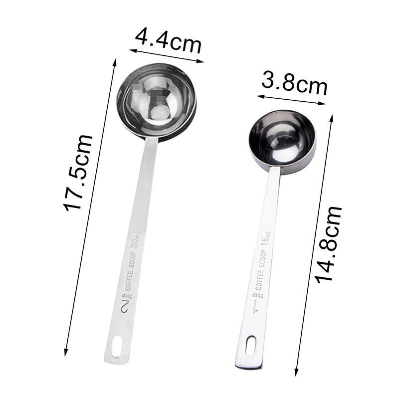 15 ml 30ml Stainless Steel Coffee Seasoning Measuring Spoon 15ML/30ML Milk Powder Mixing Spoon Coffee Supplies Dropshipping
15 ml 30ml Stainless Steel Coffee Seasoning Measuring Spoon 15ML/30ML Milk Powder Mixing Spoon Coffee Supplies Dropshipping