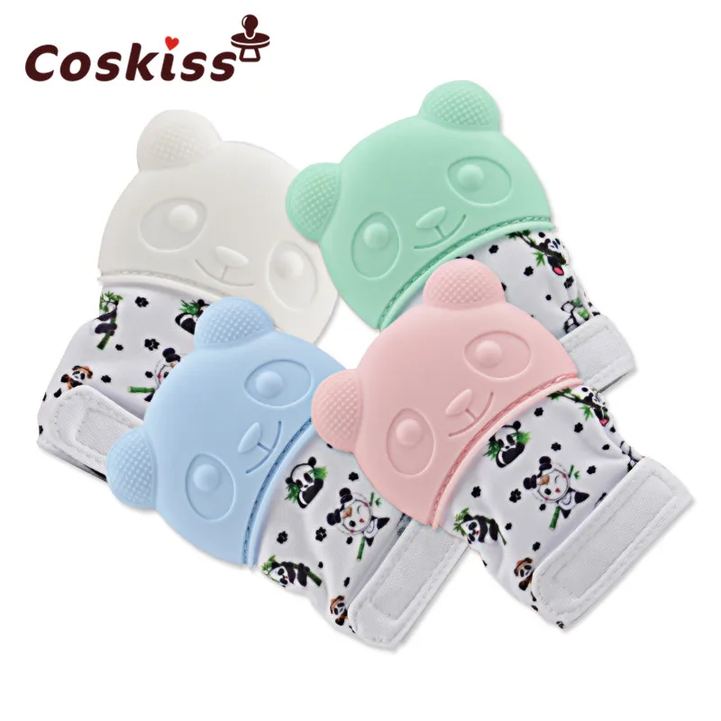 Silicone Panda Golves Baby Teether Nursing Accessories Soft Breathable Fabric Colorful Visually Silicone Teether
Silicone Panda Golves Baby Teether Nursing Accessories Soft Breathable Fabric Colorful Visually Silicone Teether