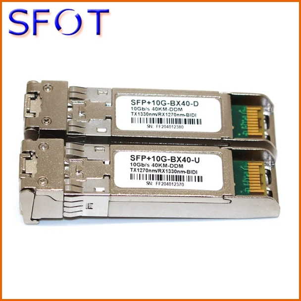 SFP modules, 10G, Simplex, SM, can work with Huaway switches, 10km//20km/40km/60km/80km for your choice
SFP modules, 10G, Simplex, SM, can work with Huaway switches, 10km//20km/40km/60km/80km for your choice