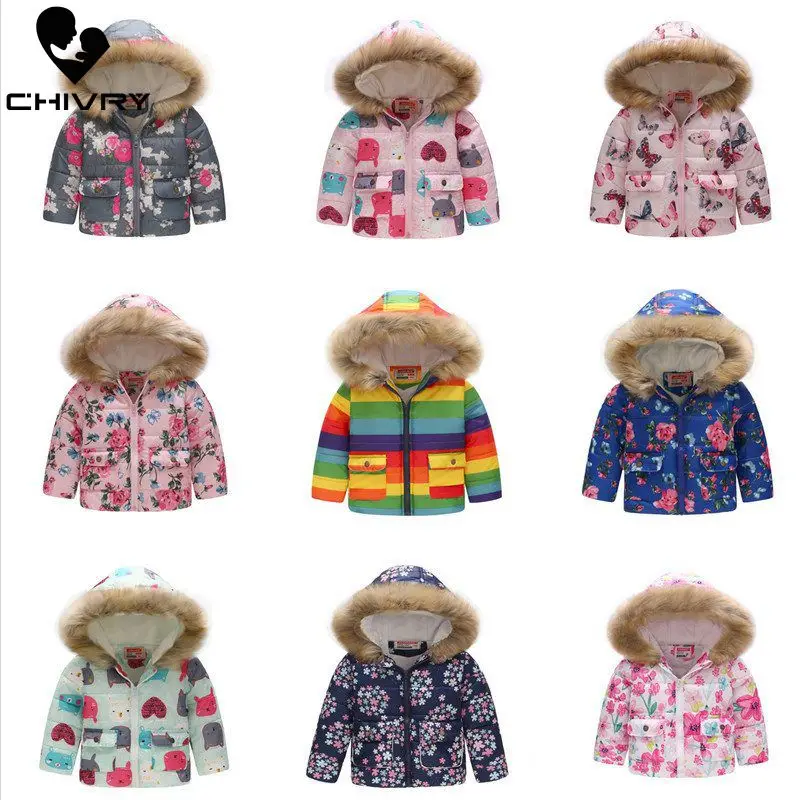 Kids Fur Collar Coat Winter Baby Boys Girls Fashion Printing Warm Thickened Coat Boys Winter Outerwear Hooded Cotton Jacket
Kids Fur Collar Coat Winter Baby Boys Girls Fashion Printing Warm Thickened Coat Boys Winter Outerwear Hooded Cotton Jacket