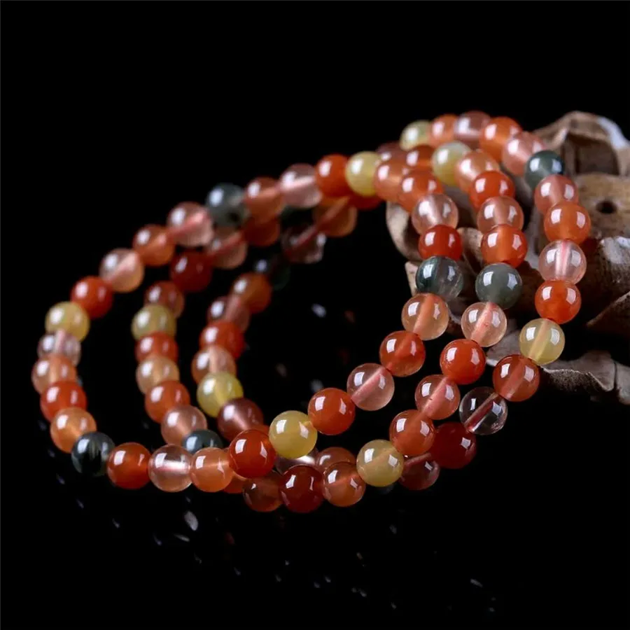 Genuine Natural Rutilated Quartz Colorful Gemstone Bracelets Women Stretch Crystal Round Bead Bracelet 6mm 7mm 8mm 9mm AAAAAA
Genuine Natural Rutilated Quartz Colorful Gemstone Bracelets Women Stretch Crystal Round Bead Bracelet 6mm 7mm 8mm 9mm AAAAAA